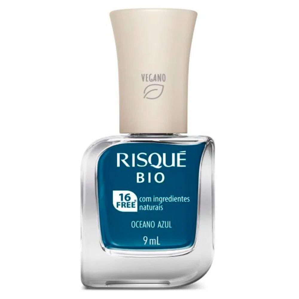 Esmalte Risqué Bio Cremoso Oceano Azul 9ml