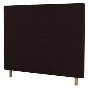 Cabeceira Cama Box Casal King Size 195cm Corano Marrom