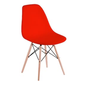 Cadeira De Jantar Charles Eames - Vermelha