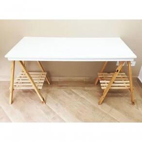 Pernas Para Ateliê Madeira Pinus Organizador 100cm