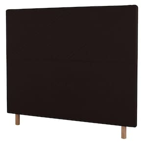 Cabeceira Cama Box Solteiro Cairo 90cm ano Marrom - Abmaza