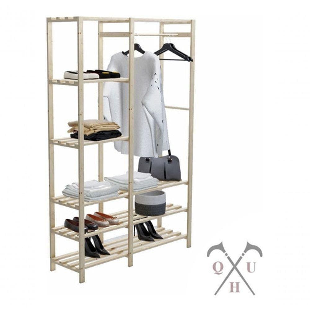 Armário Estante Pinus Para Lavanderia