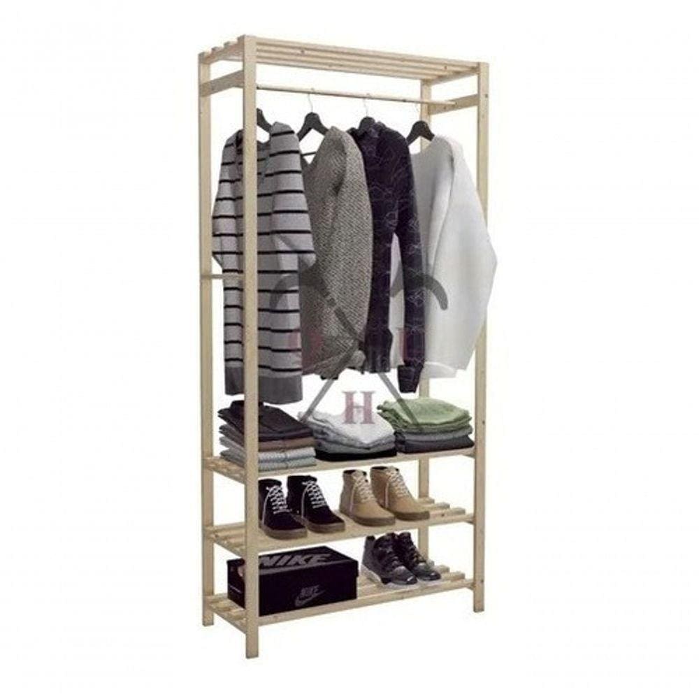 Arara Mancebo Cabideiro Organizadora Pinus