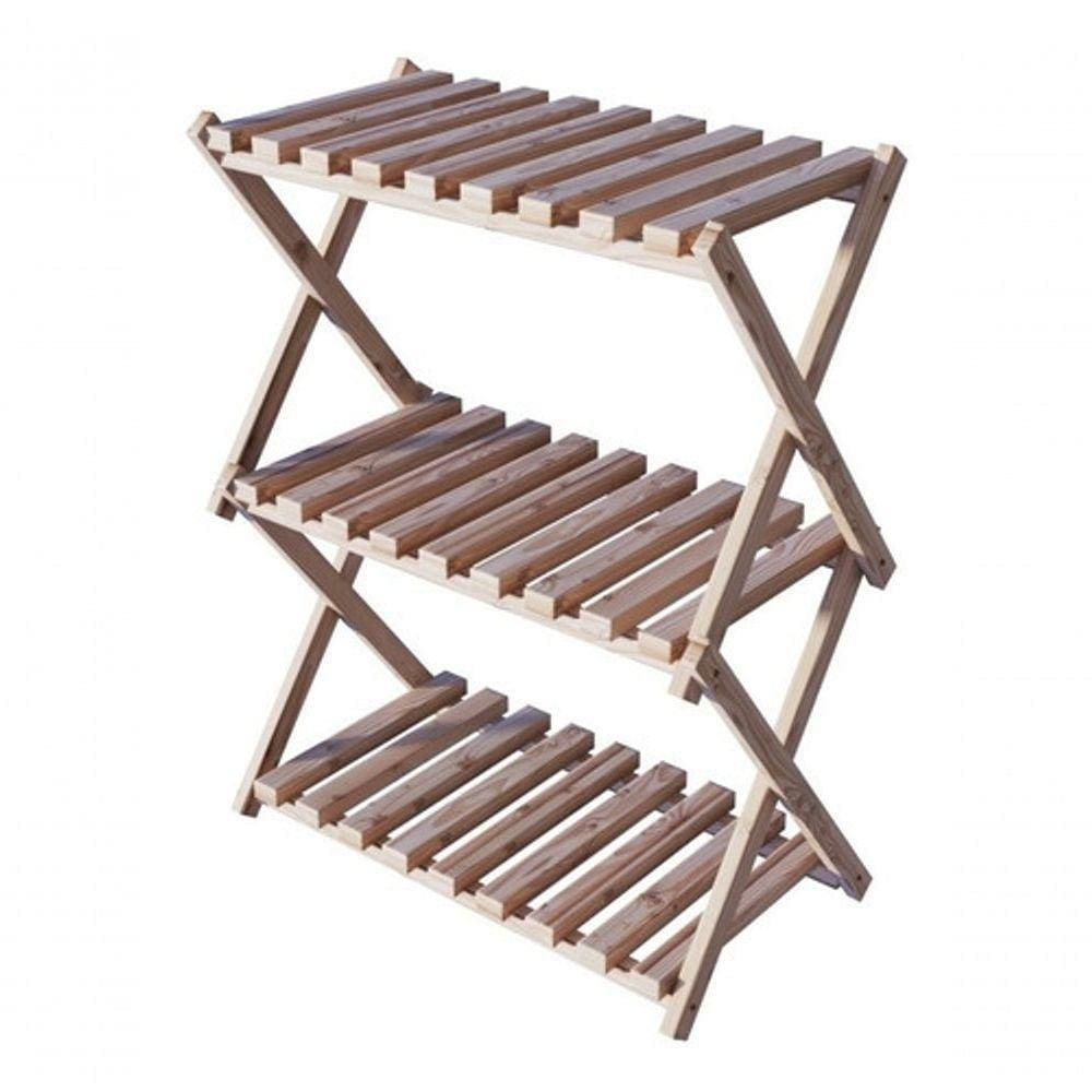 Suporte Sanfonado Triplo Organizador Pinus