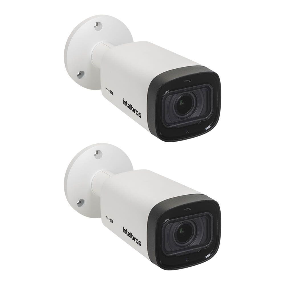 Kit 2 Câmera Multi HD 2 Megapixels 50m Varifocal VHD 3250 VF G7 Intelbras