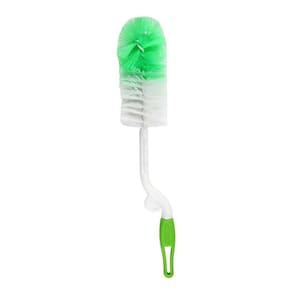 Escova Lavar Garrafas Cerveja Squeeze Mamadeira Nylon 30cm