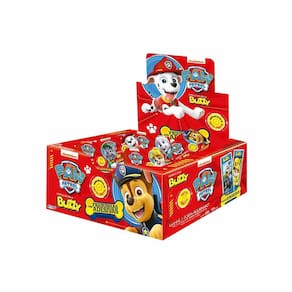 Chicle Buzzy Patrulha Canina Tutti Frutti Display 400g