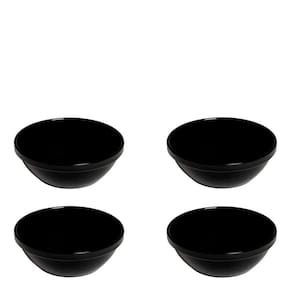 Conjunto de Sopeiras Cheff 250ml 4 Peças Preto em Polipropileno VEM