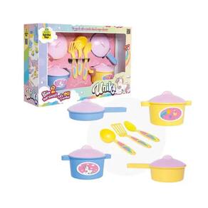 Panelinha comidinha de brinquedo jogo completo SAMBA TOYS em