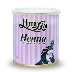 Tintura Henna Himalaya Em Pó Castanho Claro 250g