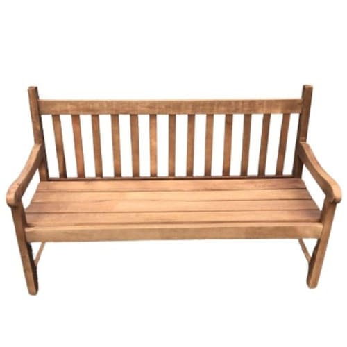 Banco de Jardim Namoradeira de Madeira 3 lugares com Cera Menor preço em Banco de Jardim Namoradeira de Madeira 3 lugares com Cera