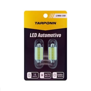 Lampada Tarponn Led Torpedo Sj Cob 12C 41Mm 12V 6000K