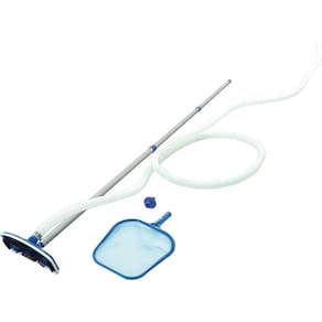 Kit Manutenção Limpeza Piscina Peneira+ Aspirador+ Mangueira