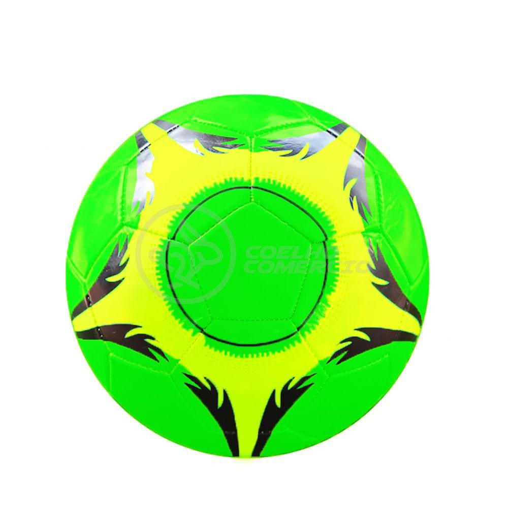 Mini Bola De Futebol Couro Sintético Tamanho 1 Amarelo