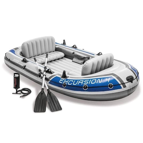 Barco Bote Inflável Intex Excursion 4 Pessoas Remos Bomba é ruim? Barco Bote Inflável Intex Excursion 4 Pessoas Remos Bomba é boa?