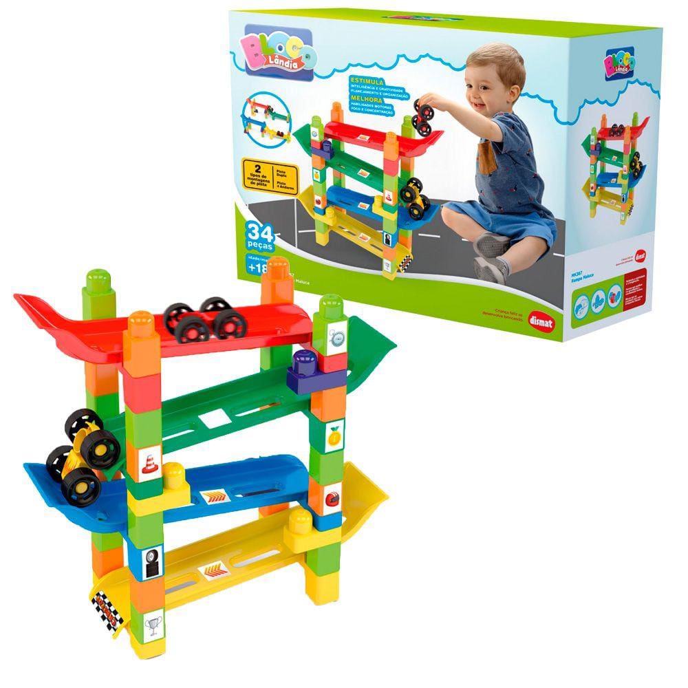 Conjunto de Pista e Carrinho - Fisher-Price - Batwheels - Legion Of Zoom