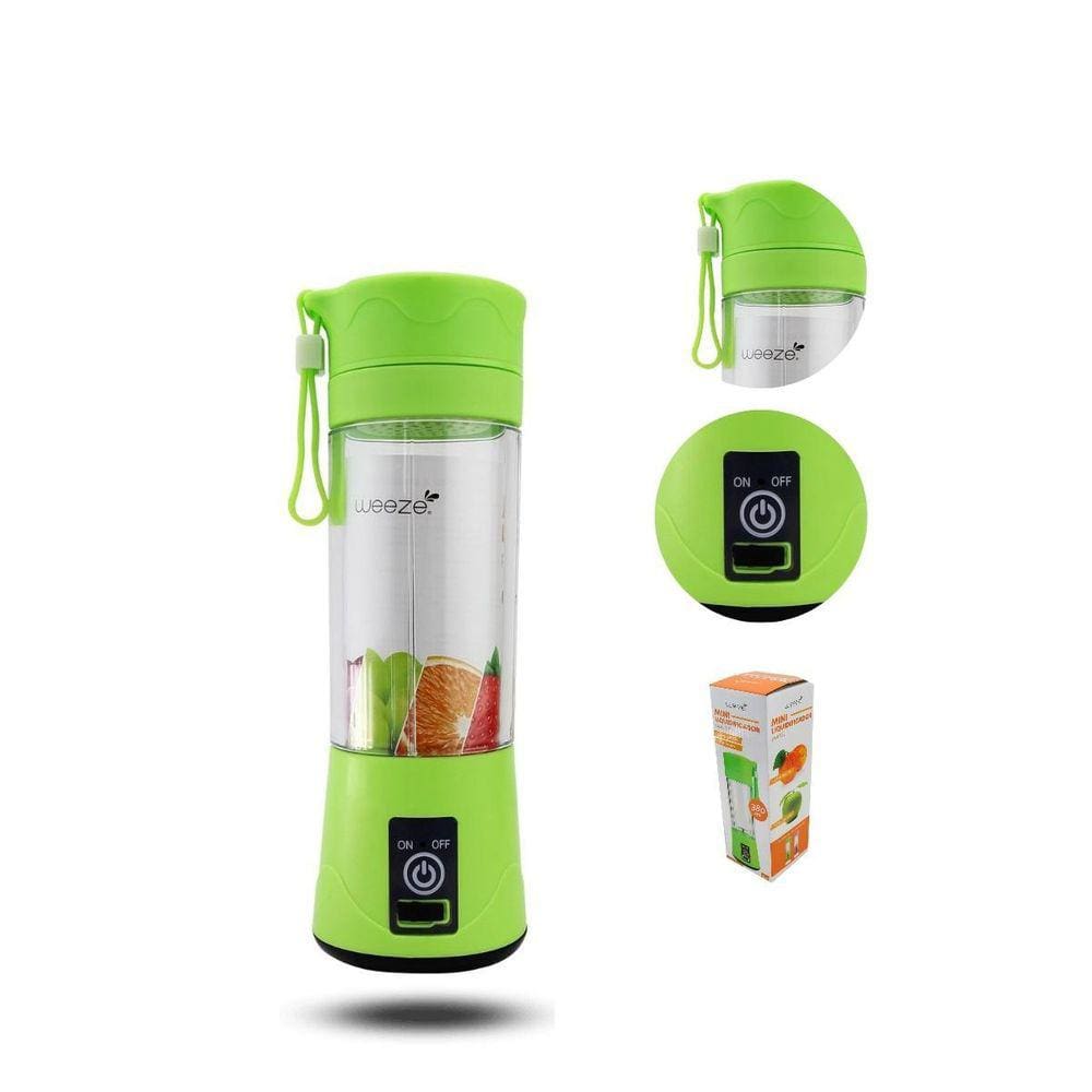 Mini Liquidificador Portátil Usb Carregável 380Ml Triturador