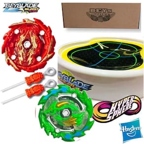 Beyblade Ace Dragon D5 + Bushi Ashindra A5 - Hasbro