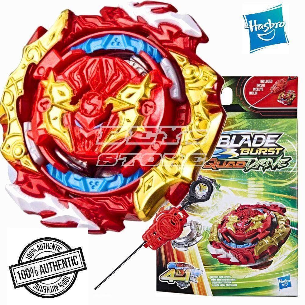 Beyblade Lançador Burst QuadStrike Bolt Spryzen Hasbro F6811