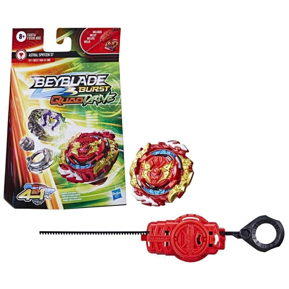 Beyblade Quaddrive Astral Spryzen S7 Lançador | Casas Bahia