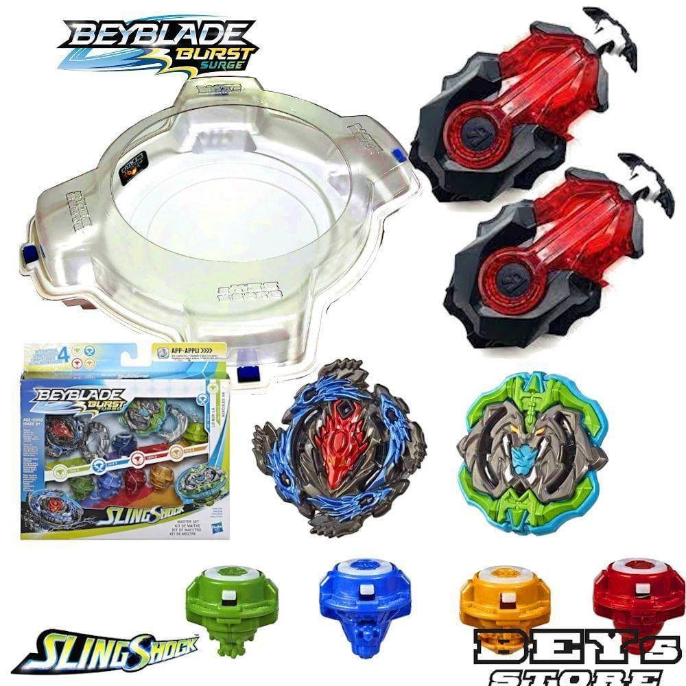 Beyblade Burst Turbo Kit De Mestre Completo - Hasbro