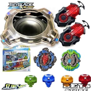 Beyblade Completo Burst Turbo Kit De Mestre Hasbro