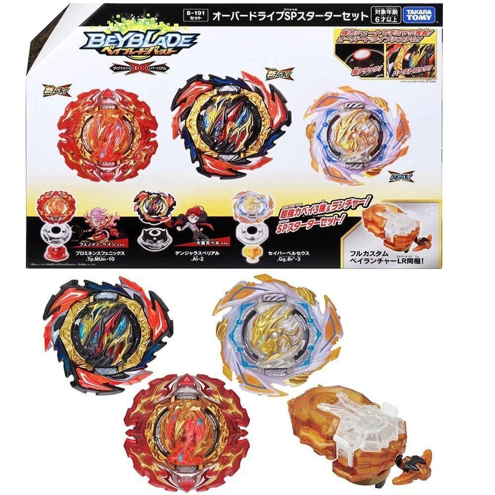 Beyblade Burst Db B-191 Overdrive Starter Set - Takara Tomy