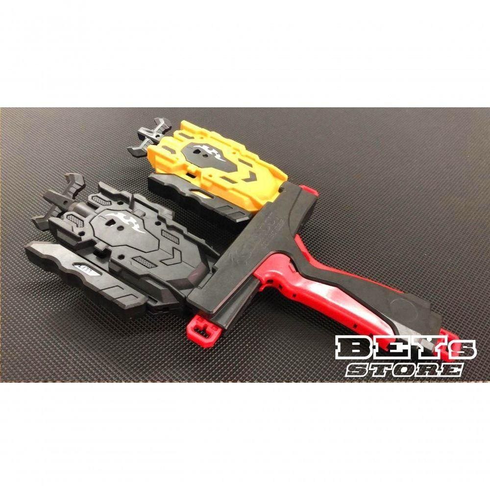 Beyblade Double Launcher Grip Goshoot - Vermelho