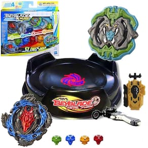 Beyblade Burst Master Set - Arena De Batalha - 2 Lançadores