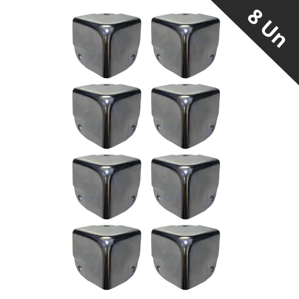 Canto Biqueira Reto Pequeno - Kit 8 Un