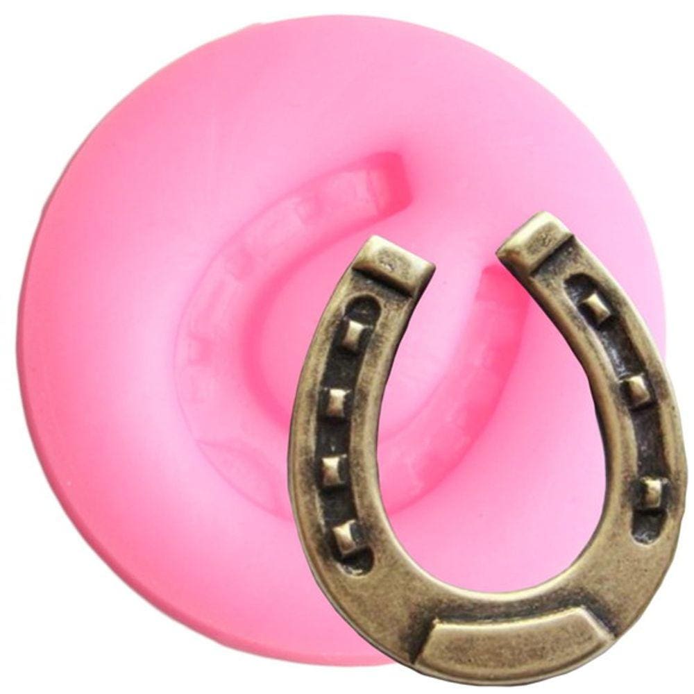 Molde De Silicone Ferradura De Cavalo