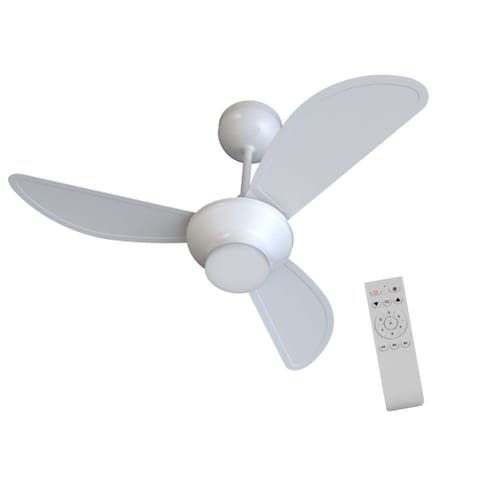 imagem-Ventilador de Teto Ventisol Mistral Branco Bivolt Com Controle Remoto e LED