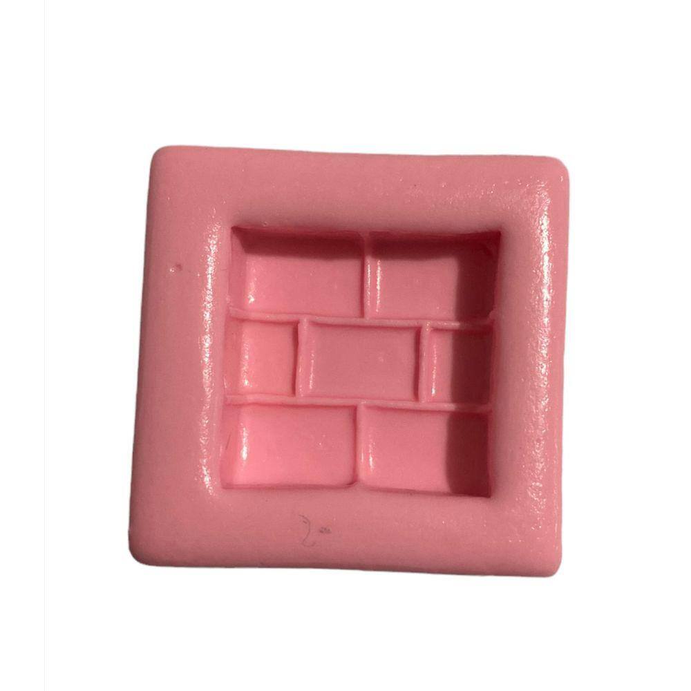 Molde De Silicone Tijolo Mário Bros