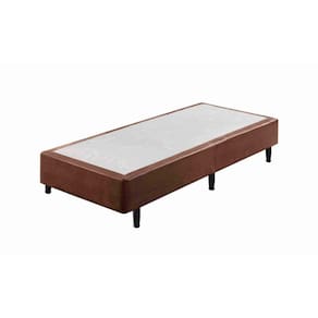 Base Box Somiê Solteiro 79x198x37cm Uni Ecoflex Marrom