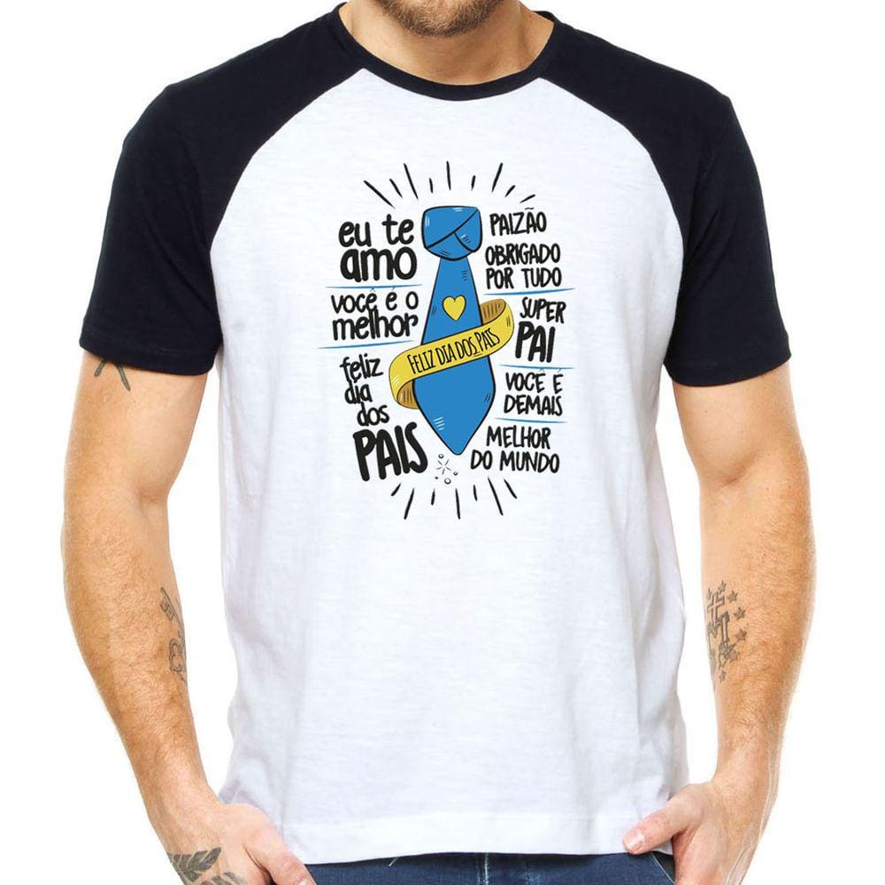 Camiseta melhor pai de todos os tempos dia dos pais camisa