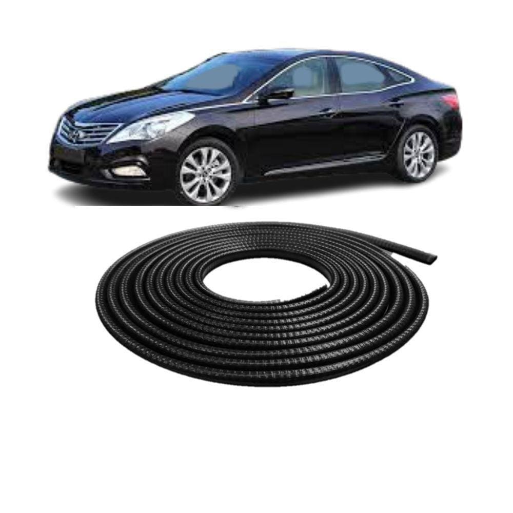 Borracha Protetora Borda Porta Preta Azera 10m 7x14