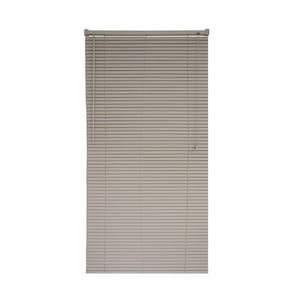 Persiana Horizontal PVC Café 160 (L) x 160 (A) Lâminas Resistentes Flexíveis C/ Kit de Instalação