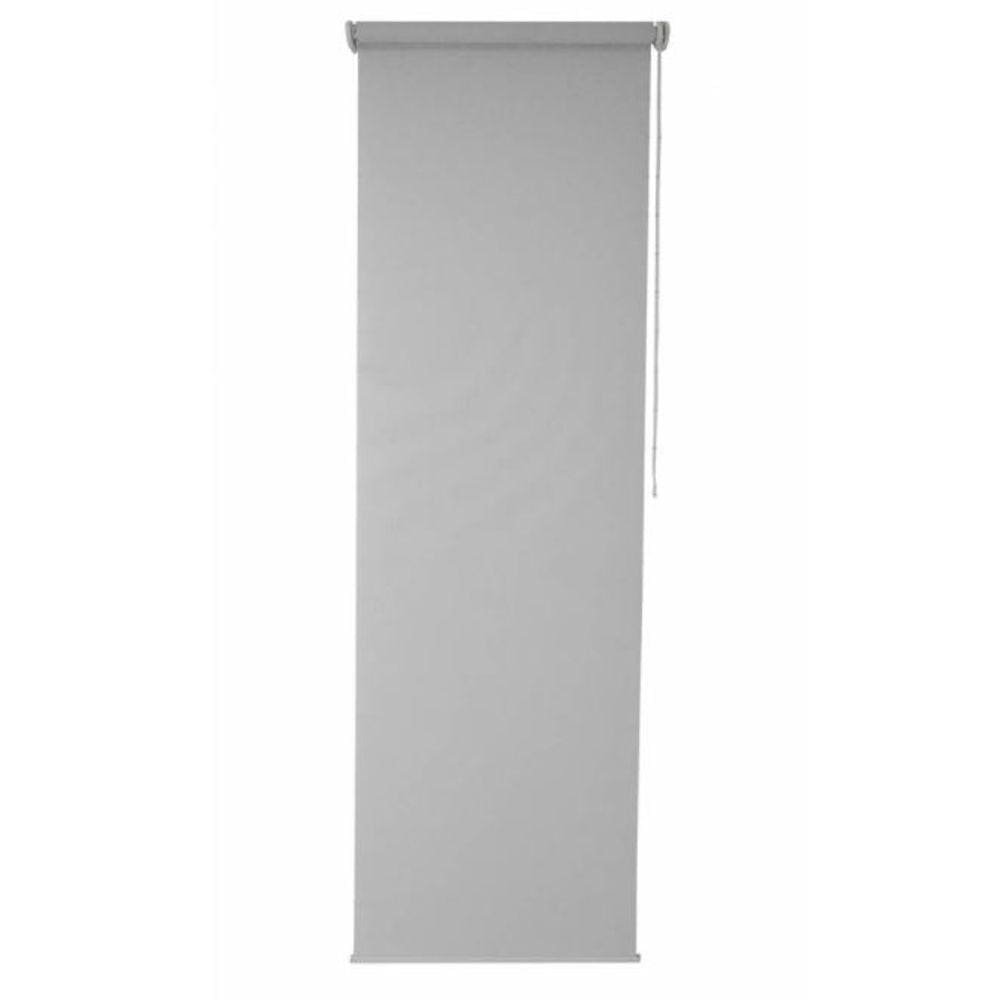 Persiana Rolo Screen Cinza 60 cm (Largura) x 260 cm (Altura) Cortina Sunscreen Translúcida Solar