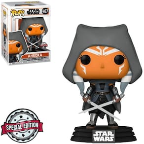 Boneco Funko Ahsoka Com Dois Sabres De Luz 467