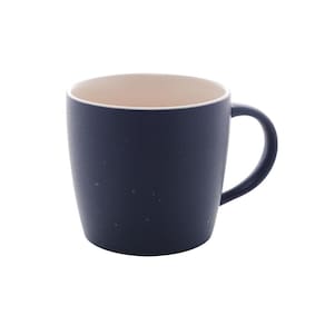 Caneca Em Cerâmica Bon Gourmet Granilite Azul 430ml