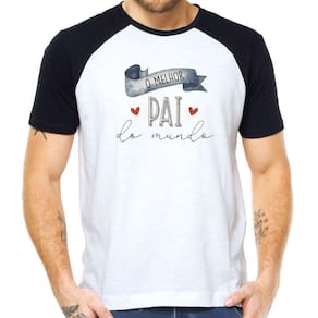 Camiseta feliz dia dos pais o melhor pai do mundo camisa
