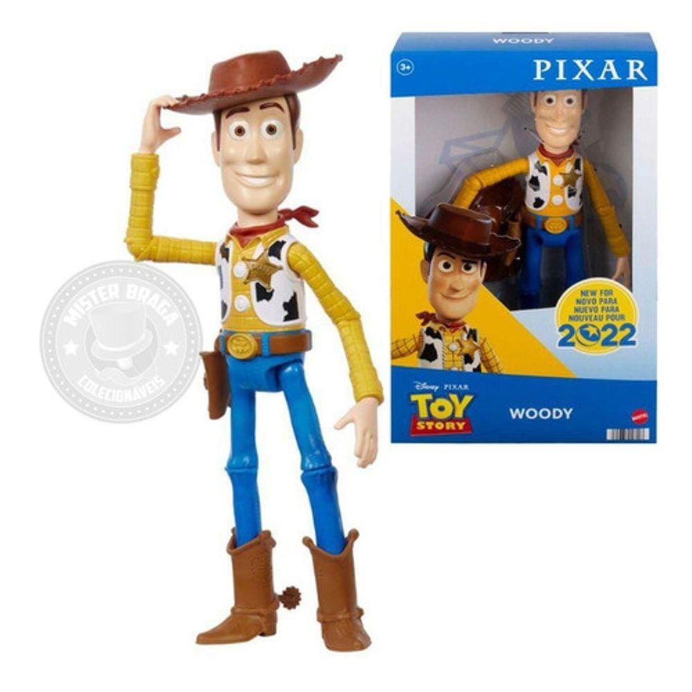 Boneco Articulado Elka Disney Pixar Toy Story Meu Amigo Woody