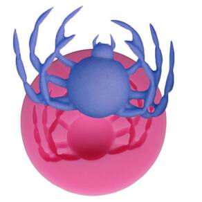 Molde De Silicone Aranha Halloween
