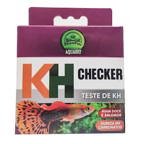 Teste Power Fert Dureza de Carbonatos KH Checker 100 Testes