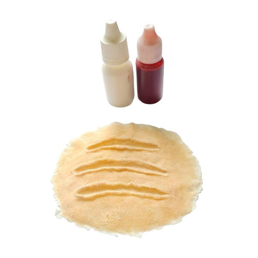 Kit Completo P/ Maquiagem Vampiro Halloween +3 Pancake