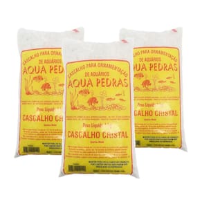 Substrato Aqua Pedras Cristal Quartzo N°1 - 3kg