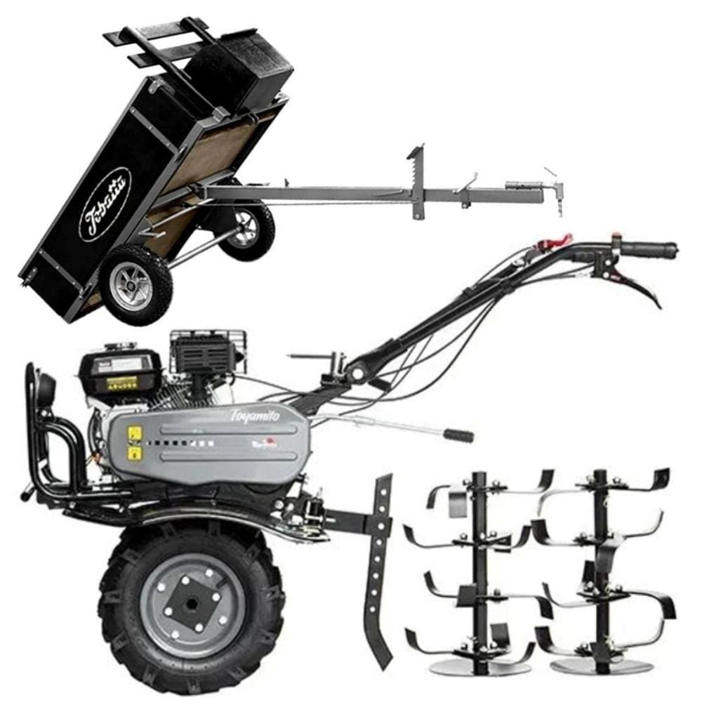 Motocultivador Toyama TT90R-XP 7Hp Com Carretinha Basculante