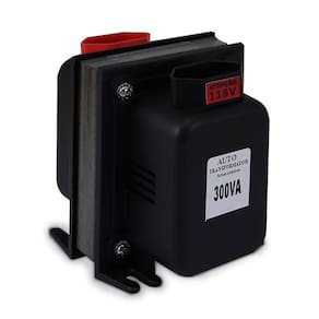 Autotransformador Monofásico 2P+T - Fator de Carga 0,50 - Plugue 10A Modelo de 300VA