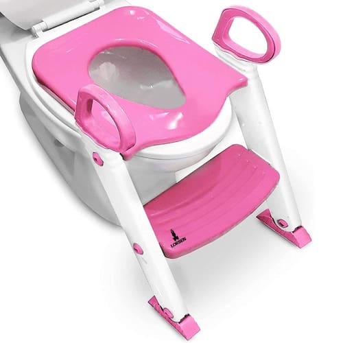 Menor preço em Assento Redutor Infantil com Escadinha Vaso Sanitário Lorben
