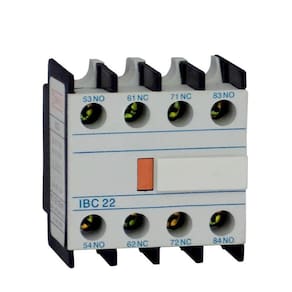 Bloco de Contato Auxiliar Modelo IBC para Contator Linha IC e CJX2S-Z Bloco IBC22 - 2NA+2NF